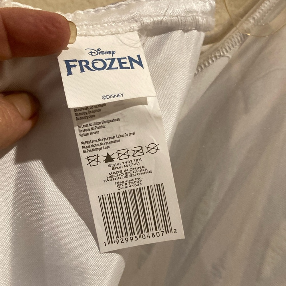 HALLOWEEN FROZEN purple and White Princess Costume🥰 - Picture 8 of 10
